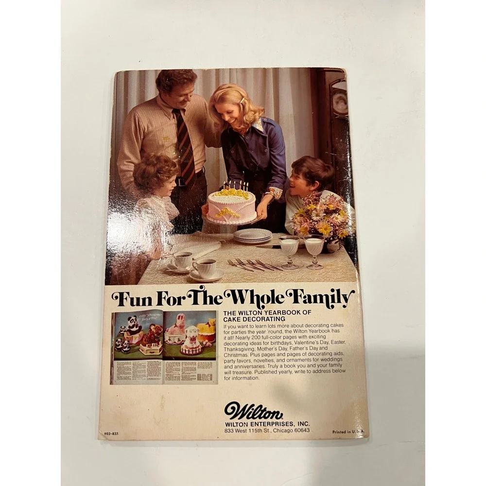 Vintage Basic Cake Decorating The Wilton Way Booklet Instructional‎ Guide 1970s